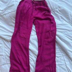 Pink pants from ZARA